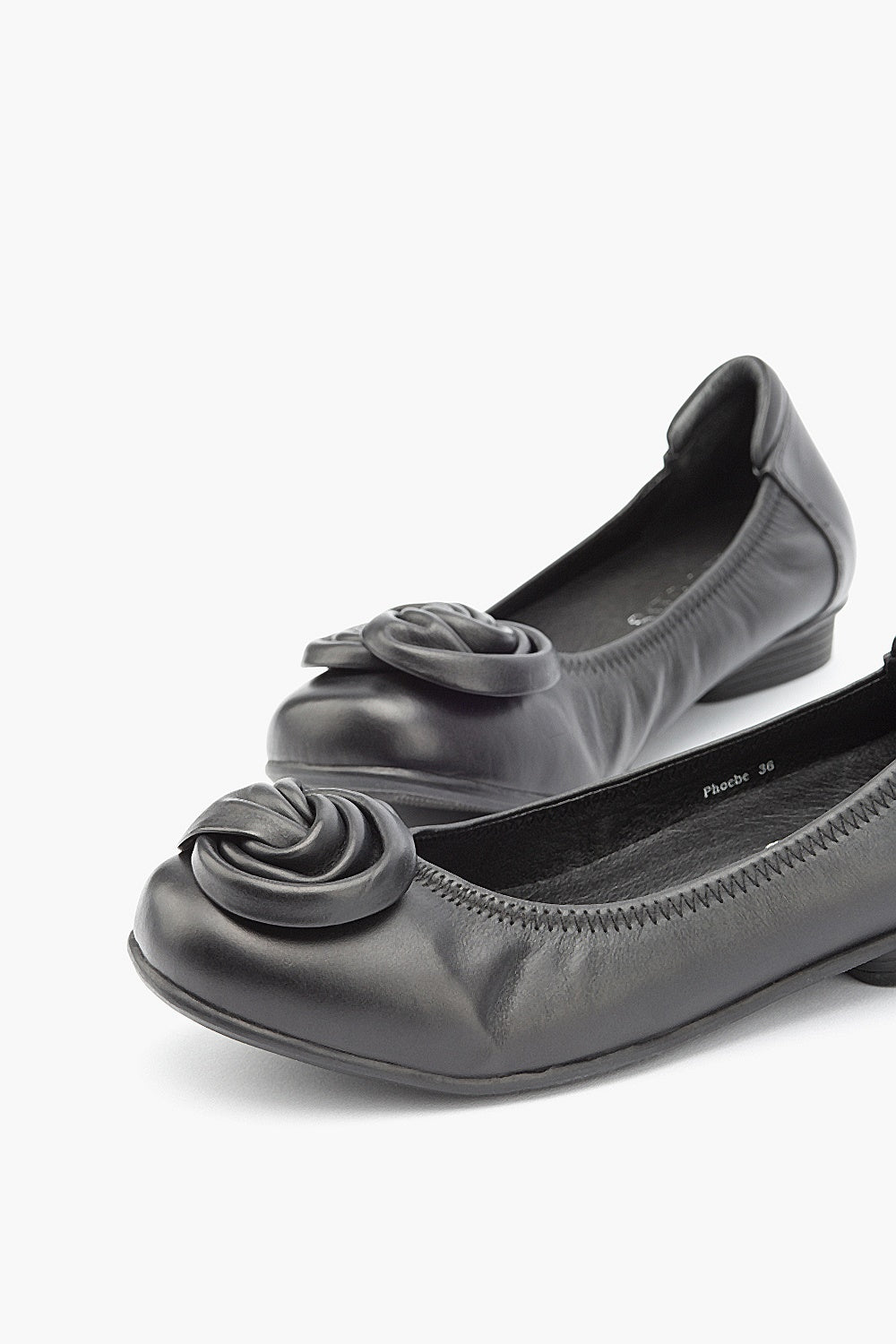 Klouds Phoebe Black Leather