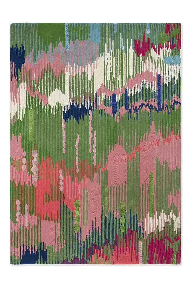 Sophie Robinson x Harlequin Wilderness Peridot/emerald 144507 Rug