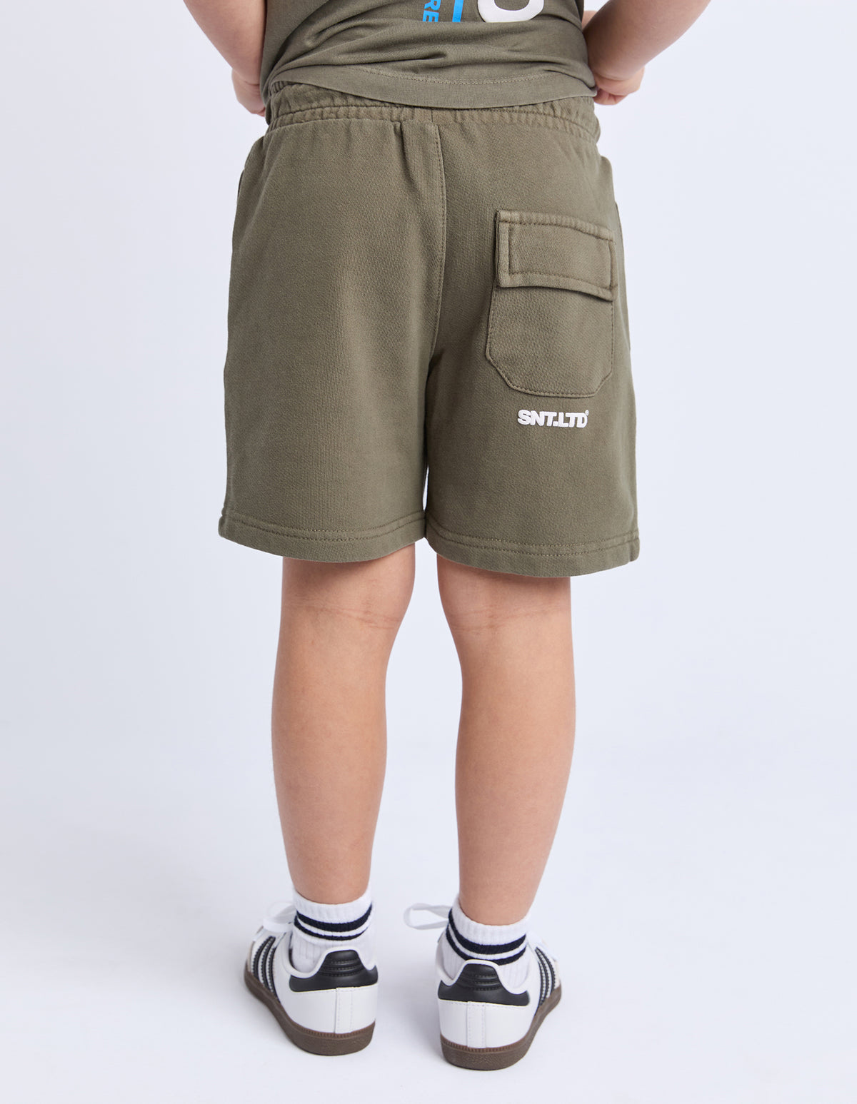 St Goliath Boys Podium Fleece Short - Khaki
