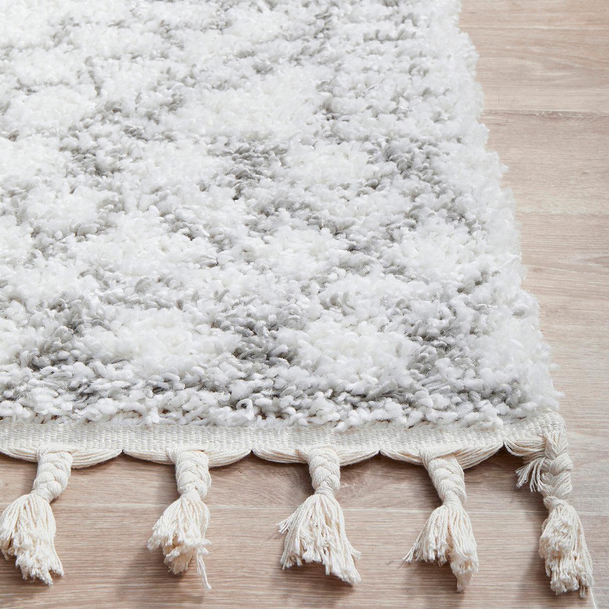 Casablanca Fez White Rug