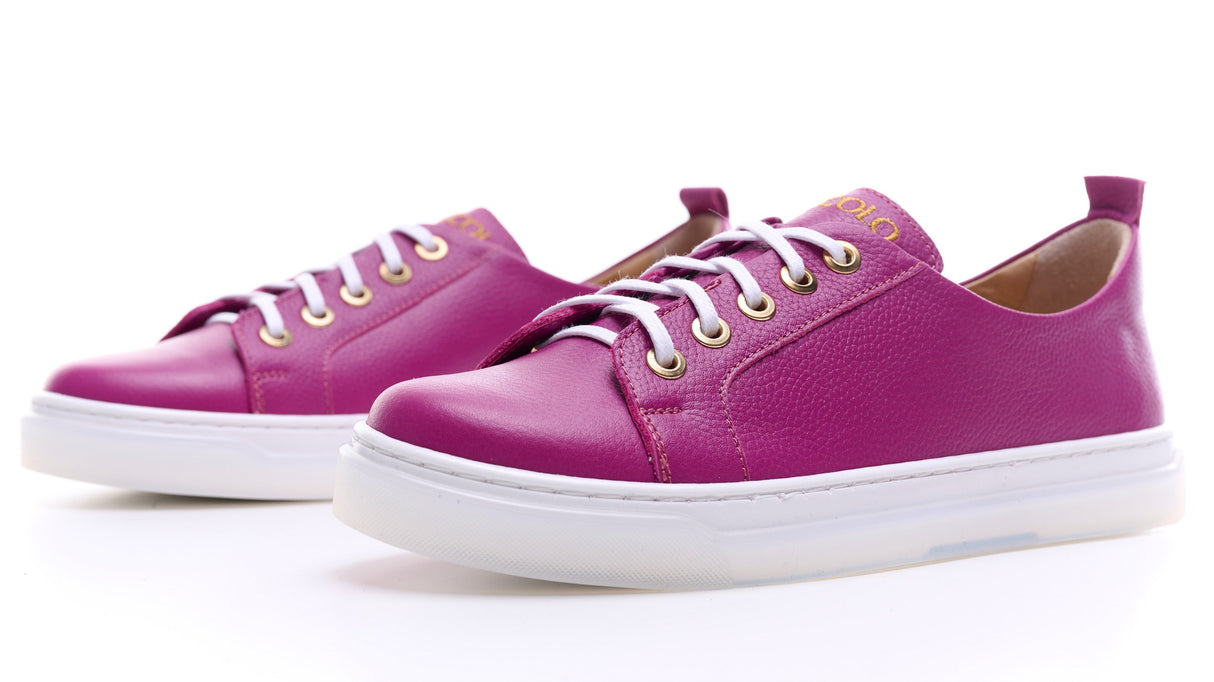 Bosccolo Womens Sneakers - Fuchsia/White