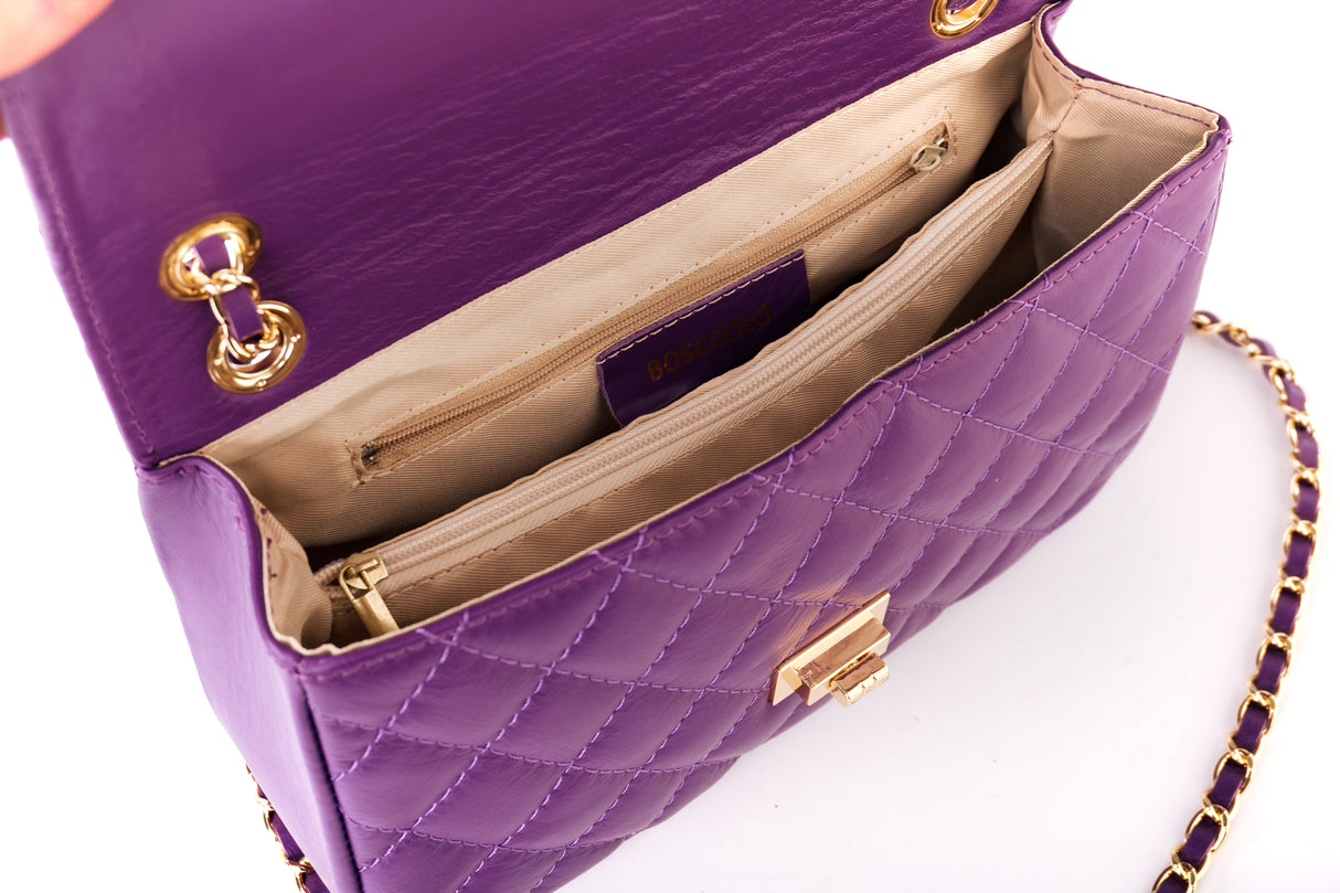 Bosccolo Shoulder Bag - Purple