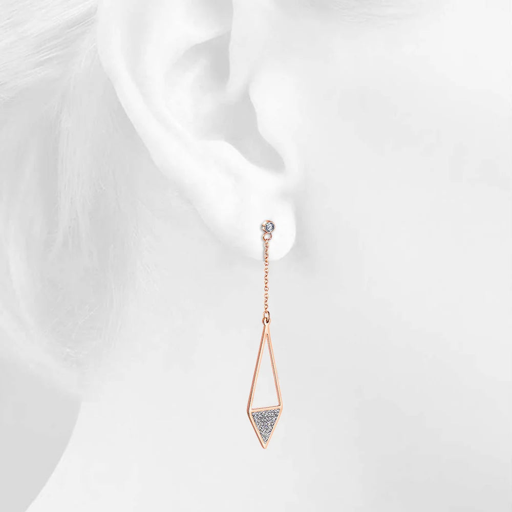 Bullion Gold Bullion Gold Zircon Mismatch Earrings