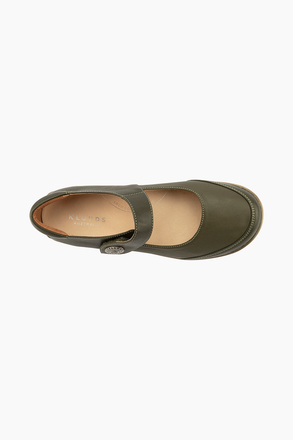 Klouds Peach Plain Khaki Stretch