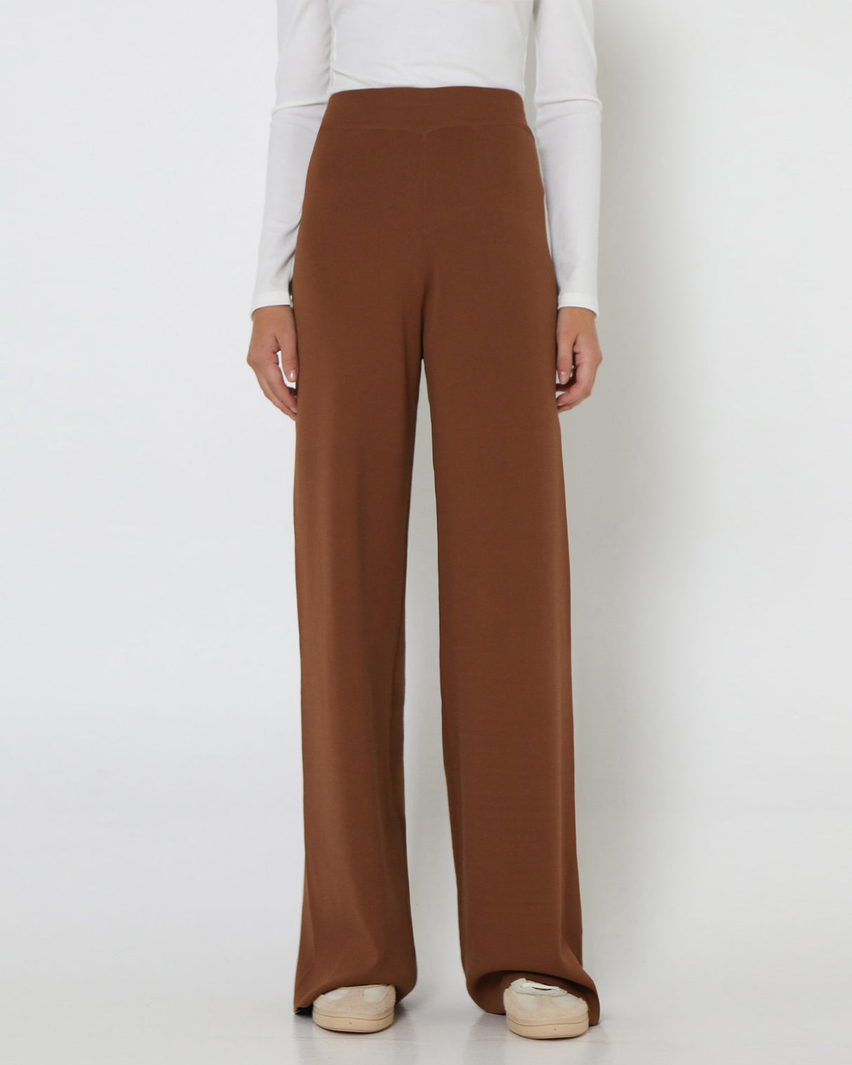 Lost In Lunar Women's Norah Knit Pants - Hazelnut