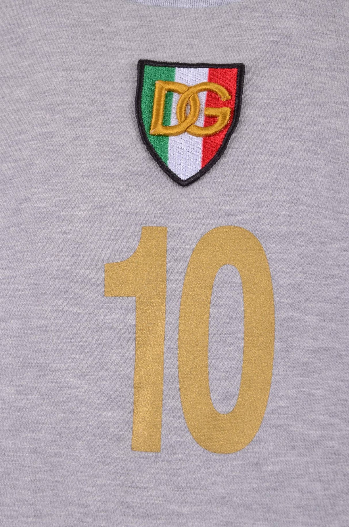 Dolce & Gabbana Men Italy "10" Short Sleeve T-shirt
