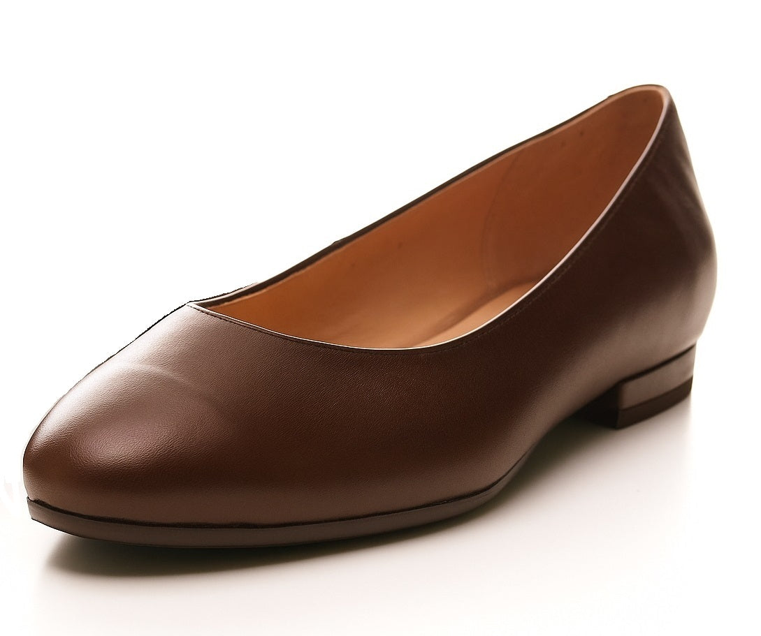 Bosccolo Womens Ballerina - Chocolate