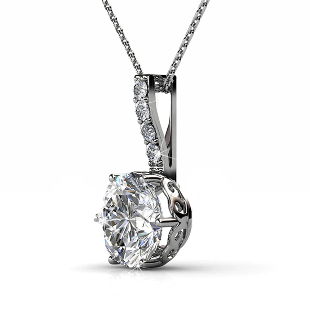 Krystal Couture Opium Pendant Necklace Embellished with SWAROVSKI Crystals