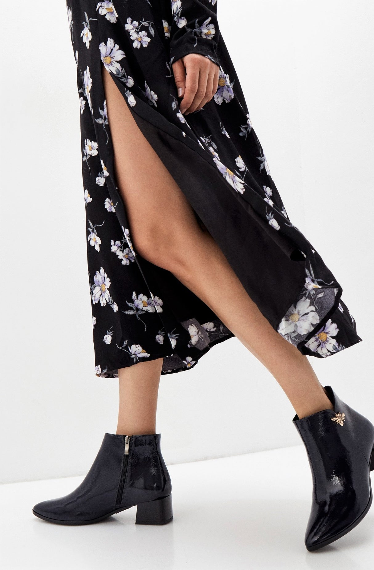 Bosccolo Womens Ankle Boots - Black