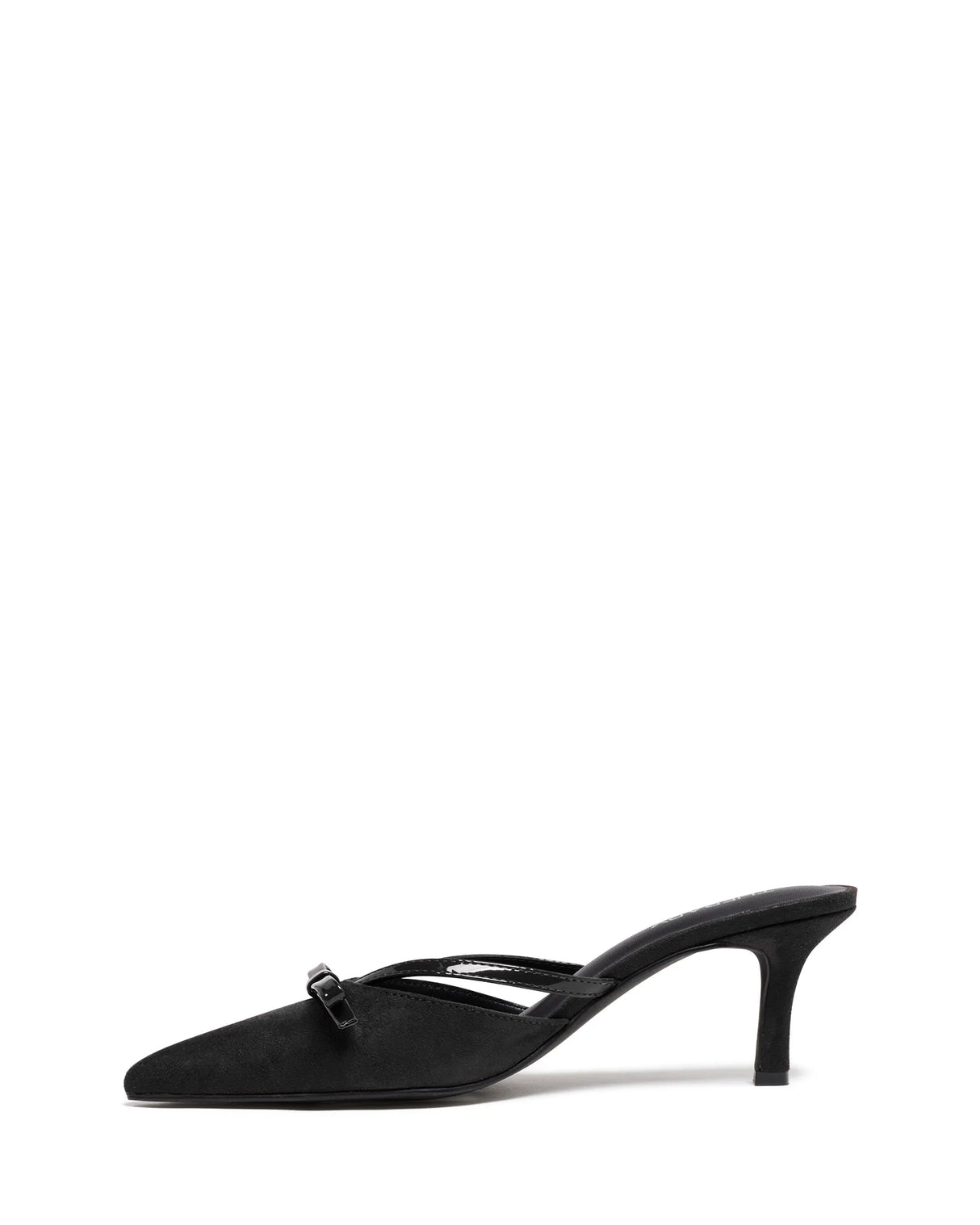Therapy Jojo Black Microsuede