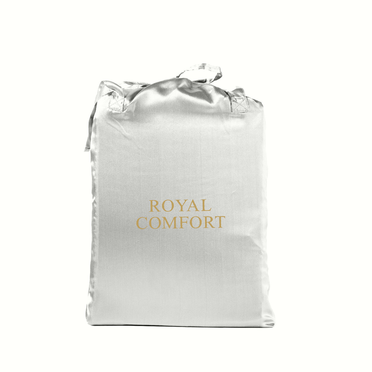 Royal Comfort 3pc Satin Sheet Set - Silver - King
