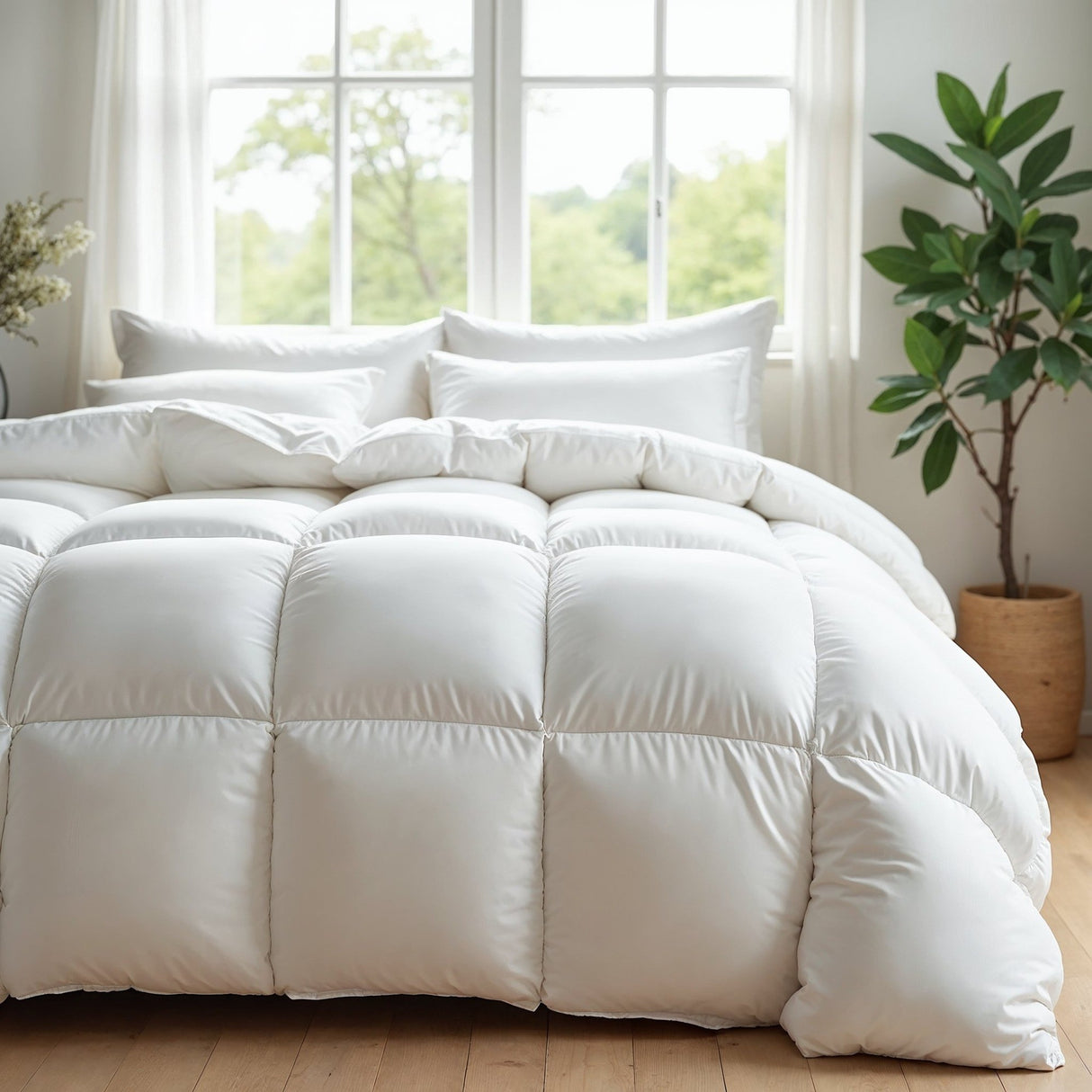Royal Comfort Duck Down Quilt 50% Duck Down 50% Duck Feather