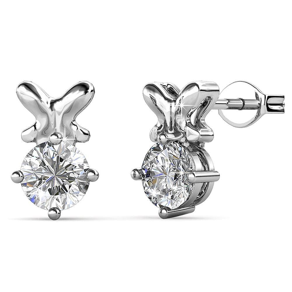Boxed Treasure Bling White Gold Set Embellished with SWAROVSKI® Crystals