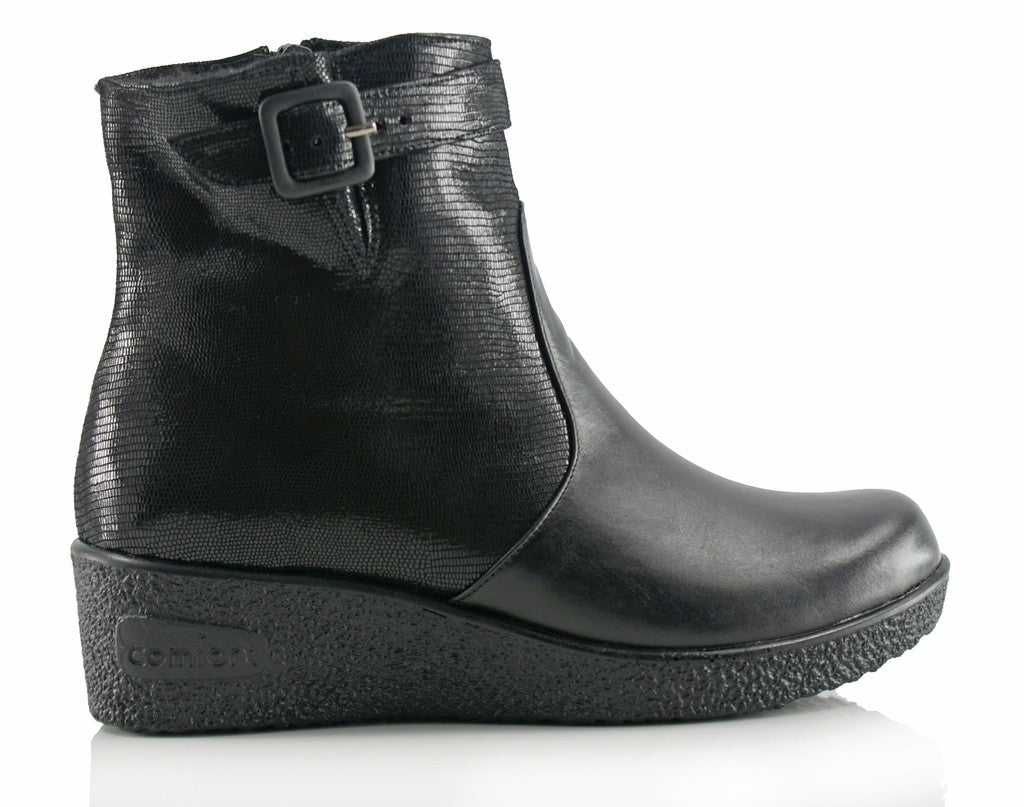 Bosccolo Womens Boots Iga Viper/Lico - Black