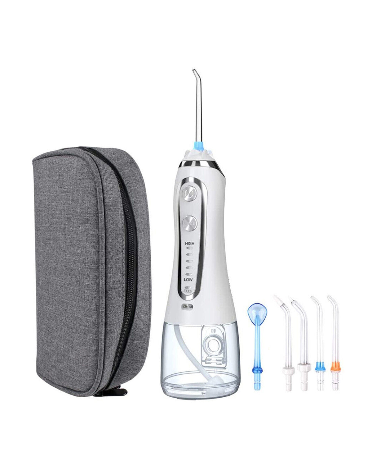 TODO Rechargeable Water Dental Jet Pick Flosser 5 Mode 110 PSI 2000mAh 3.7V Travel Oral Irrigator