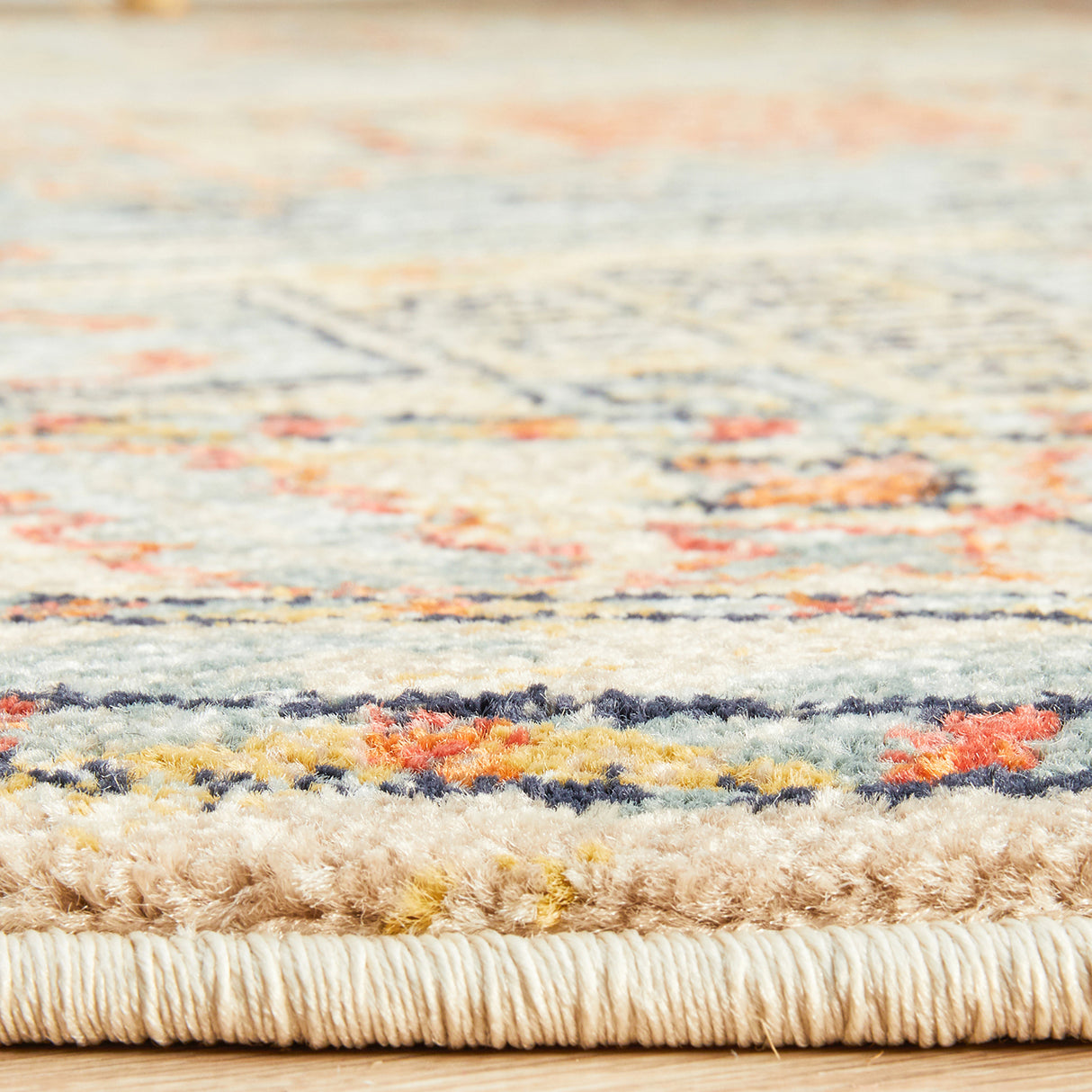 Legacy 859 Sky Blue Round Rug