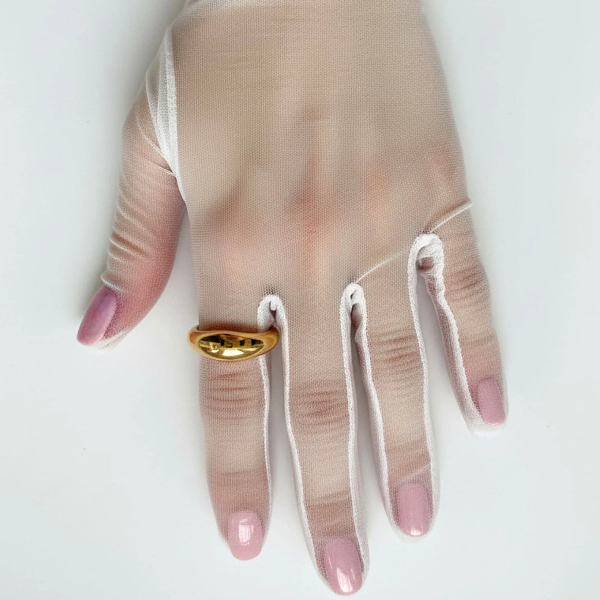 Bullion Gold Pinard Oval Ring in Gold