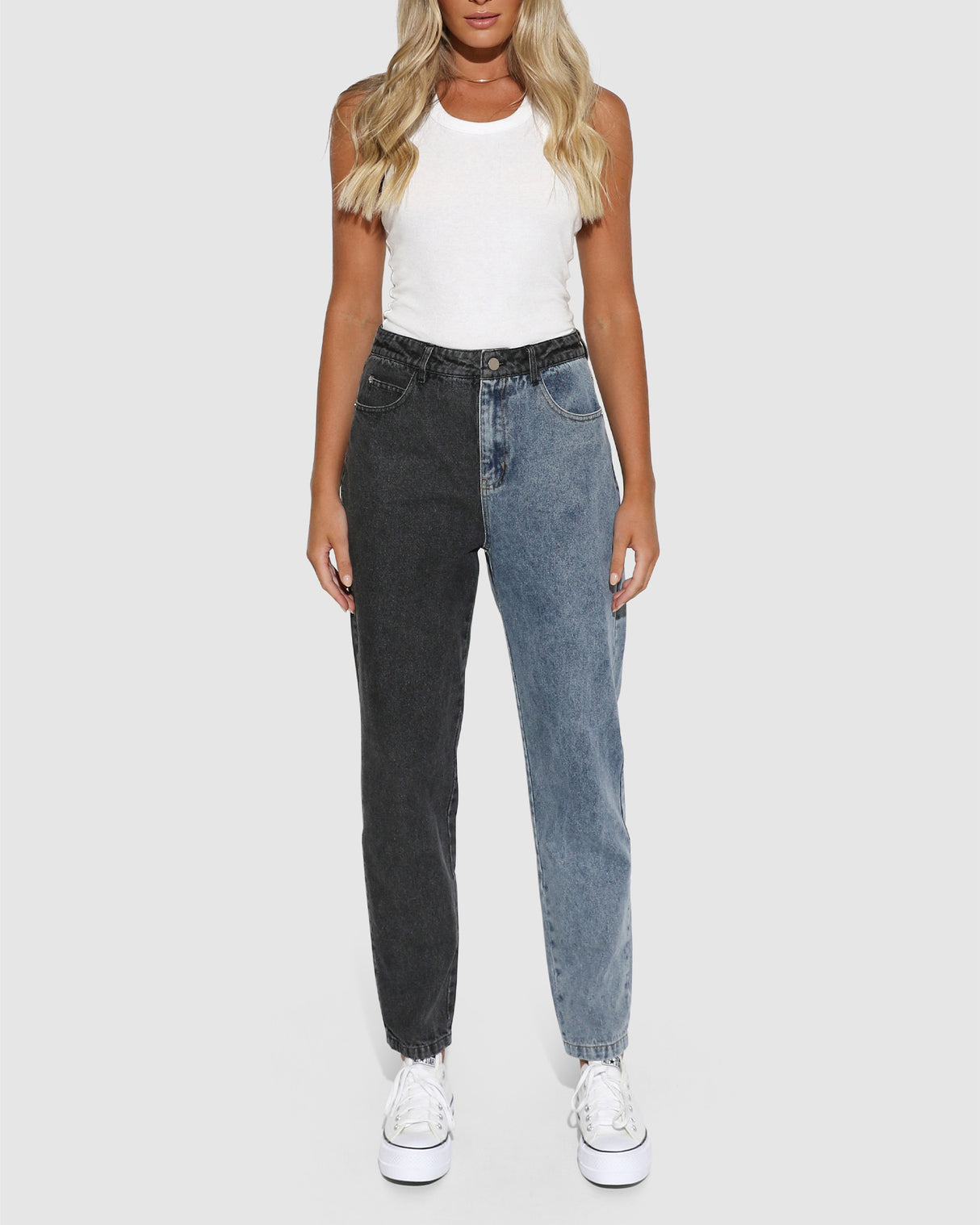 Lost In Lunar Women's Gemini Jeans - Multi Denim