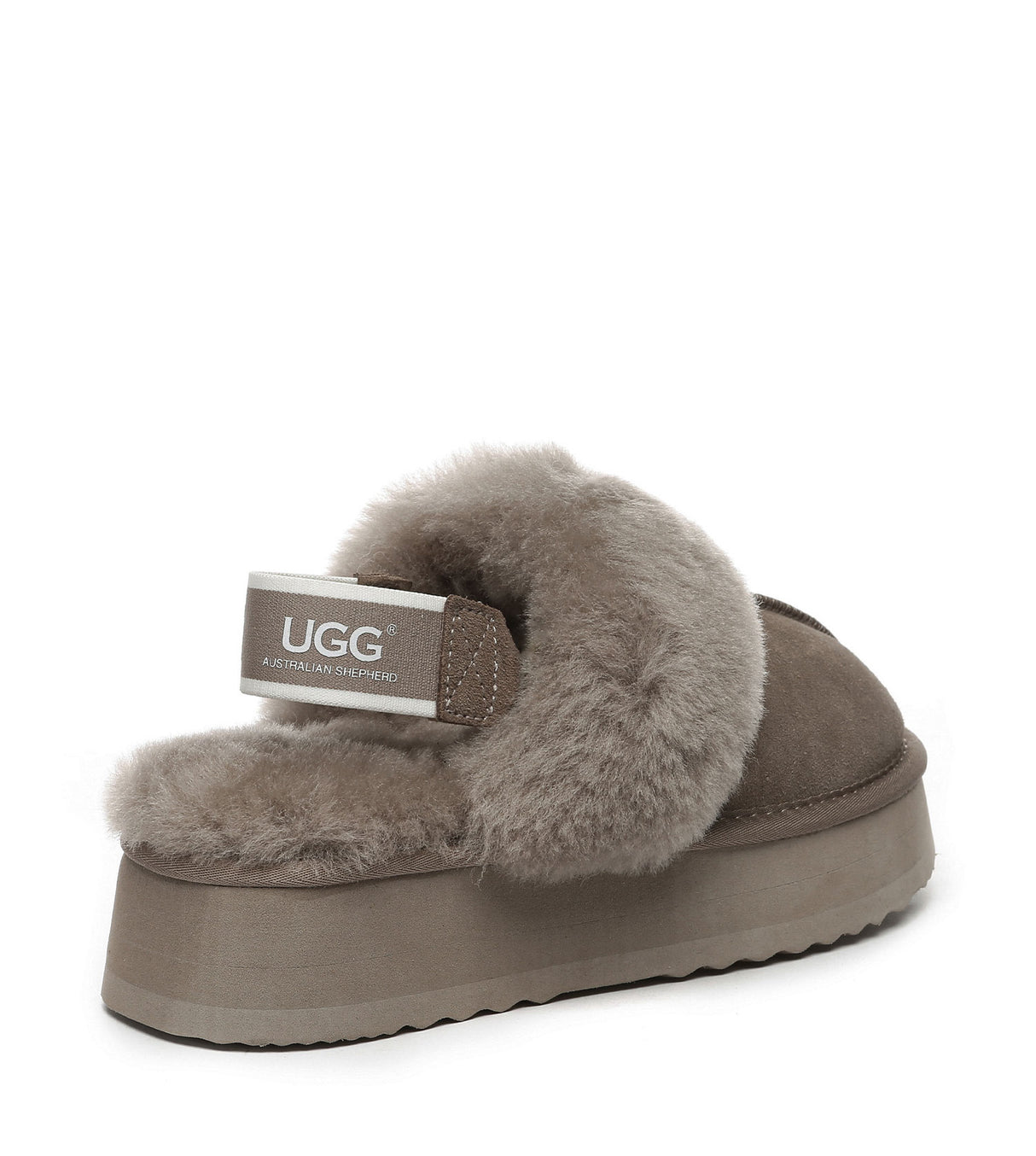 Australian Shepherd UGG Waffle Platform - Brown
