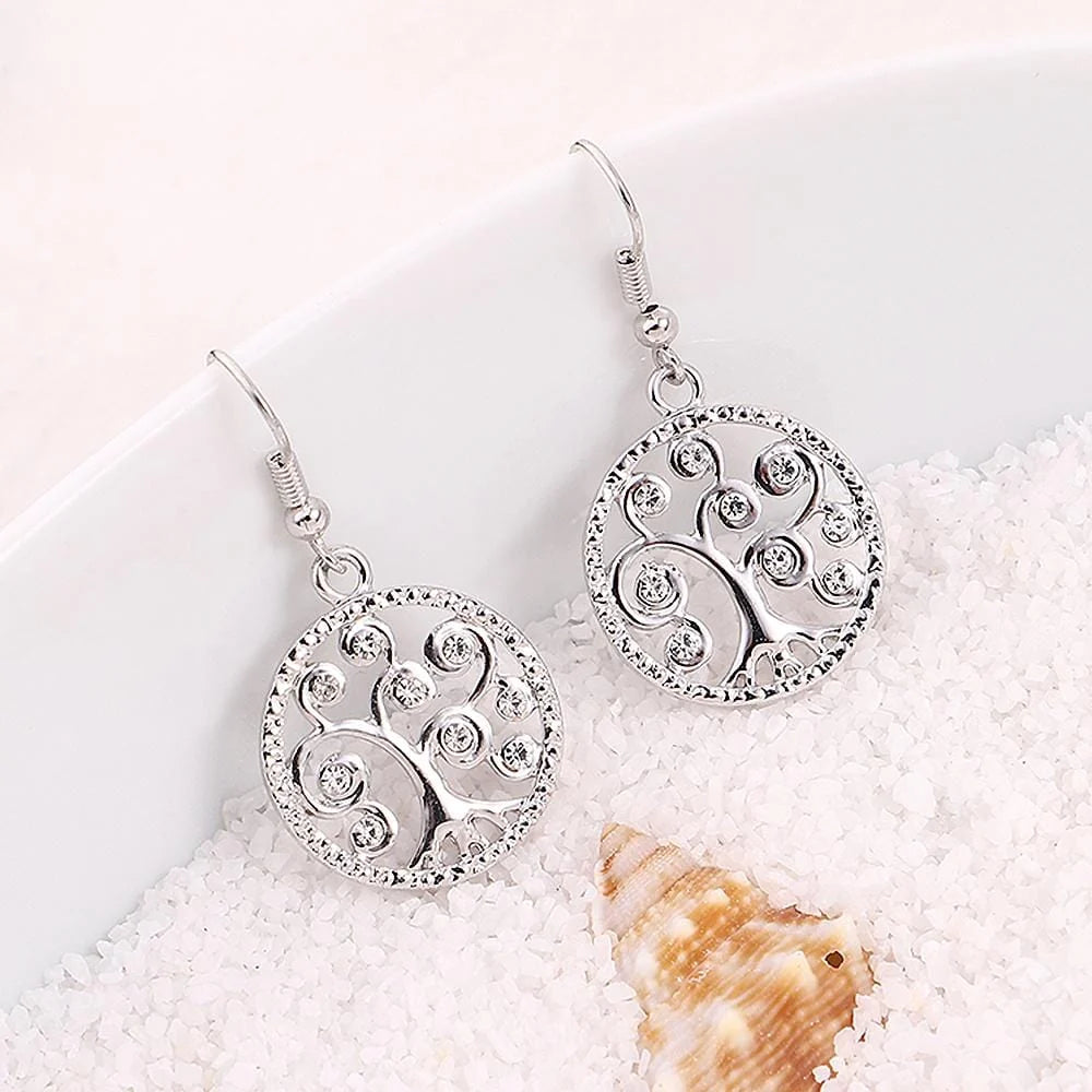 Boxed Tree Of Aurelia Necklace and Earrings Set