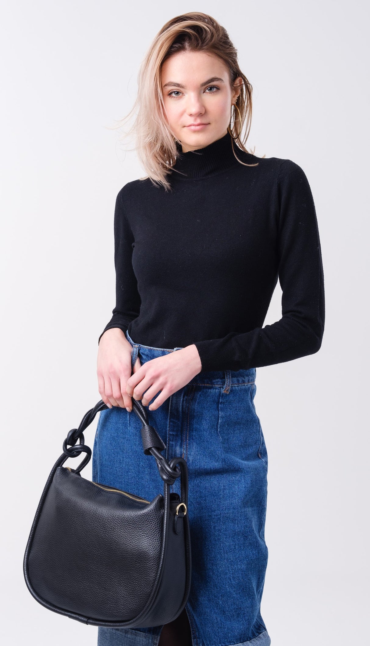 Bosccolo Shoulder Bag - Black
