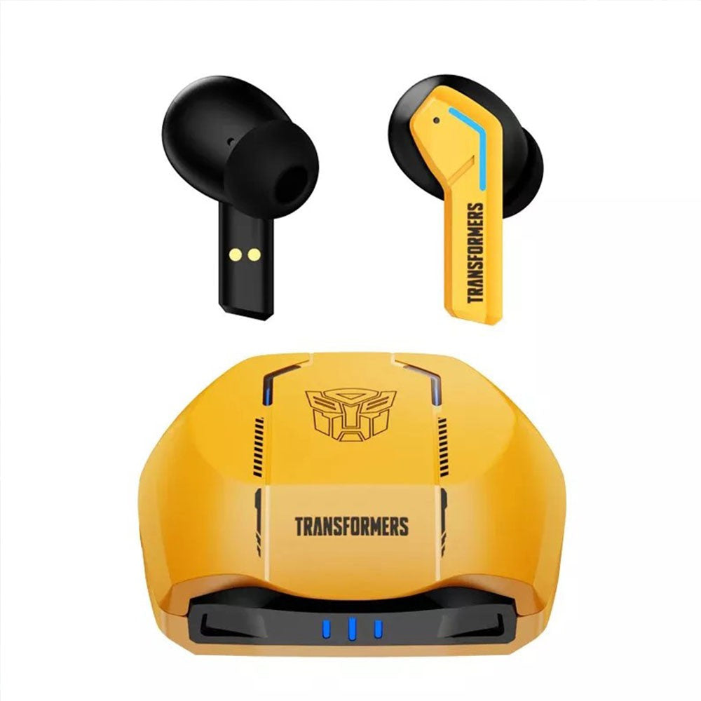 Transformers TWS Wireless Earphones Bluetooth V5.3 Rechargeable TF-T06 - Yellow