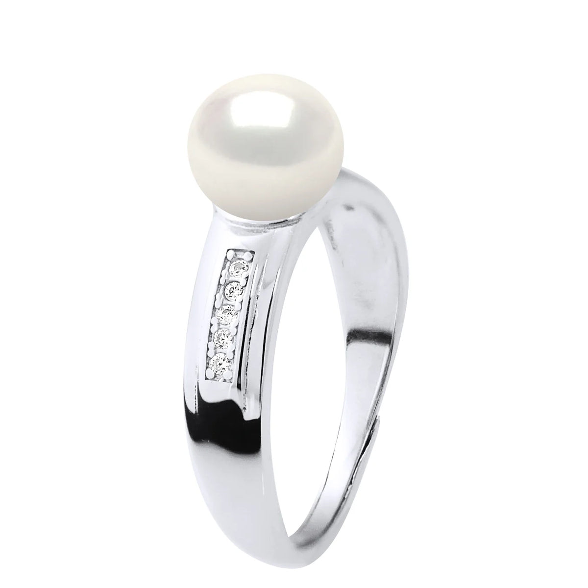 Manufacture Royale Ring Cubic Zirconia White Sterling Silver