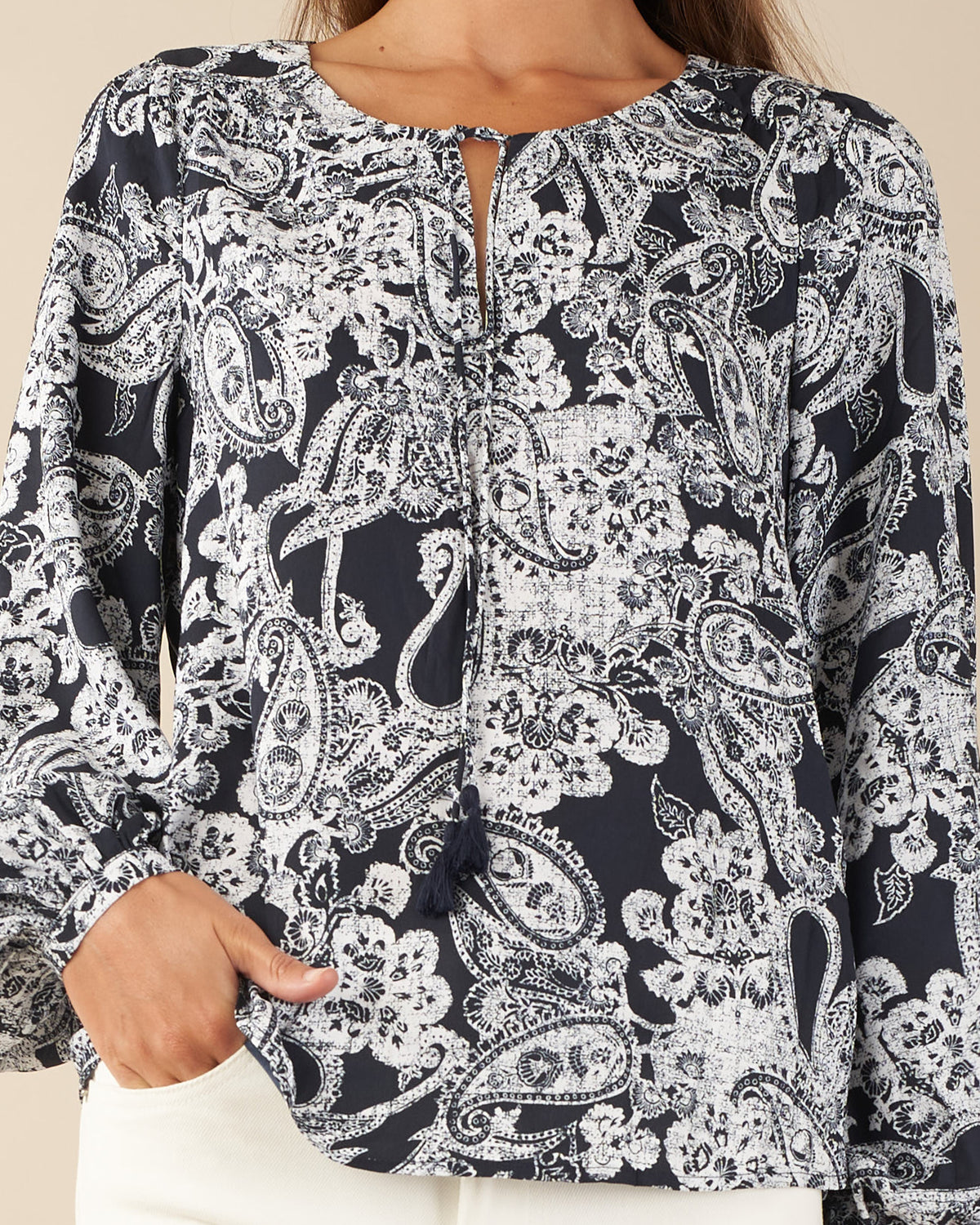 Amelius Halena Long Sleeve Blouse - Multi