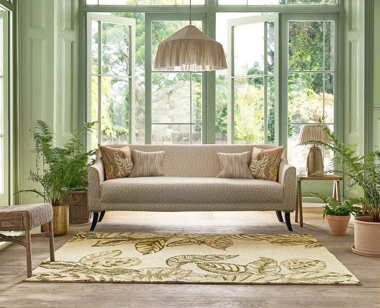 Sanderson Calathea Samphire 445617 Outdoor Rug