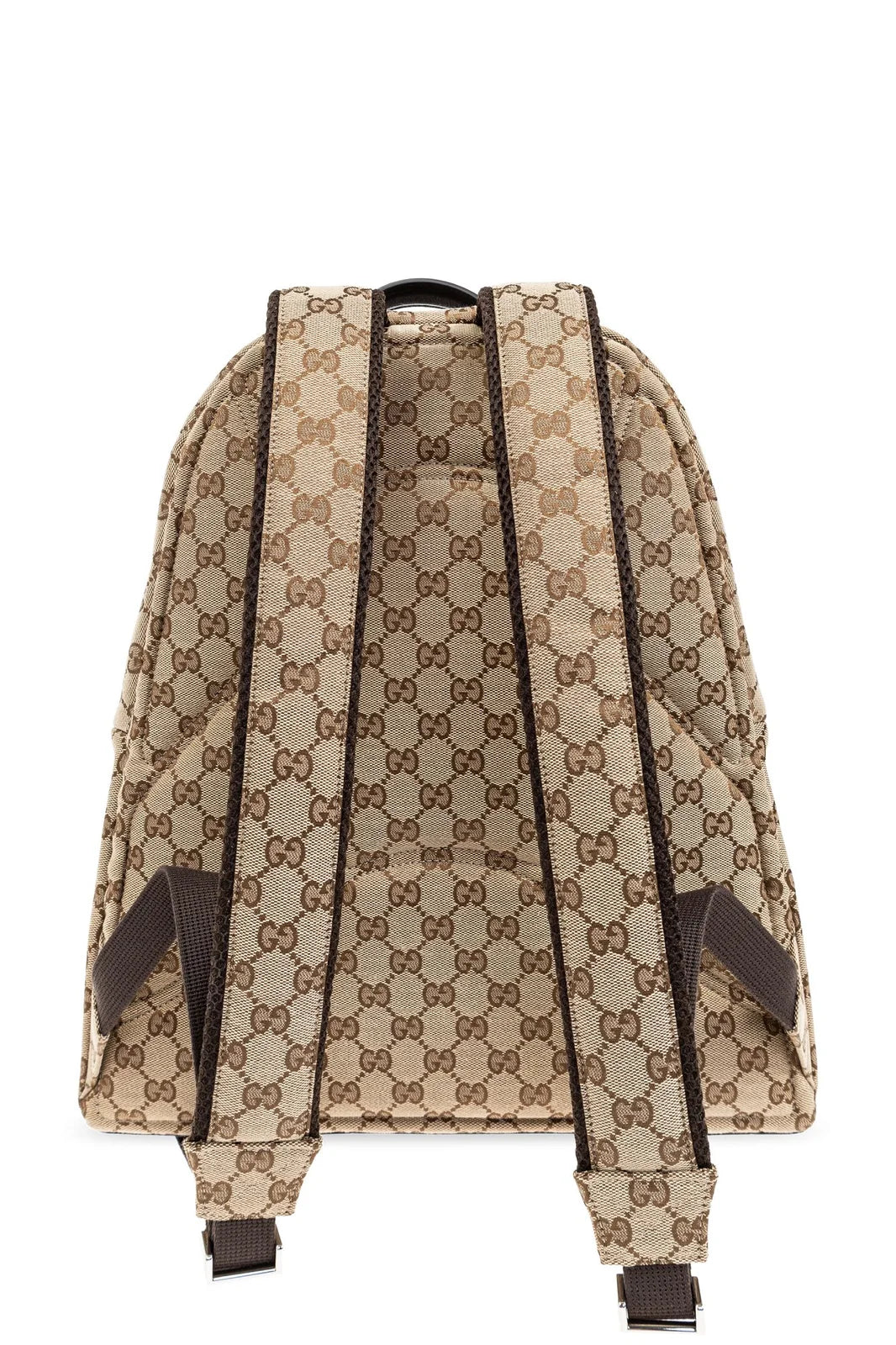Gucci GG Monogram Backpack - Brown