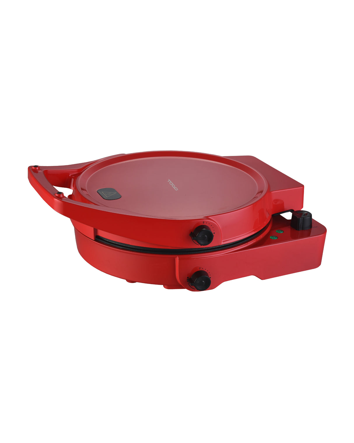 TODO 1800W Electric Pizza Maker Pizza Oven Dual Temperature Control Flat Grill - Red
