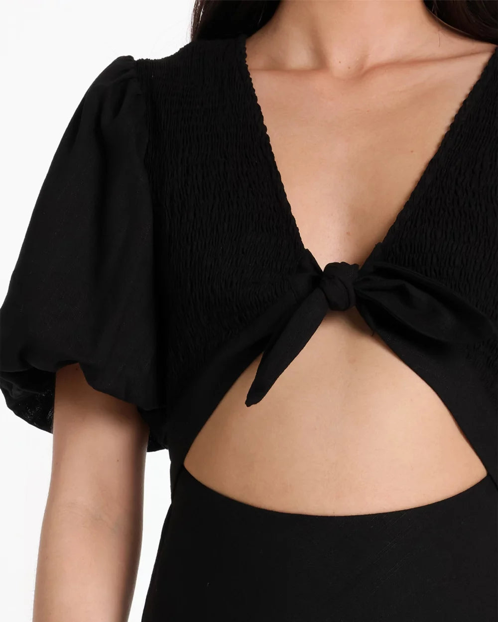 Lost In Lunar Tia Maxi Dress - Black