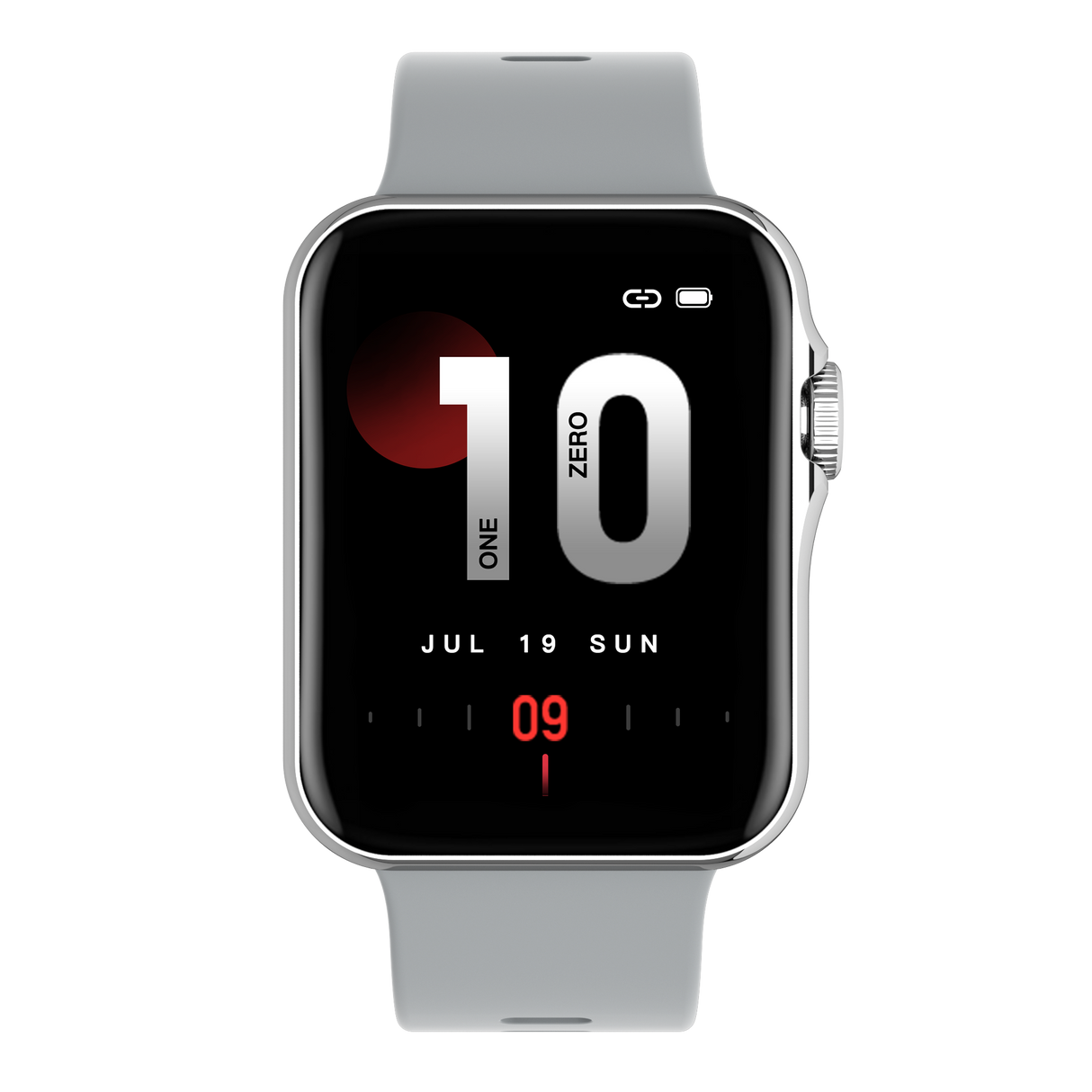 TODO Bluetooth Smart Watch Monitor Heart Rate BPM Blood Pressure Oxygen - Grey
