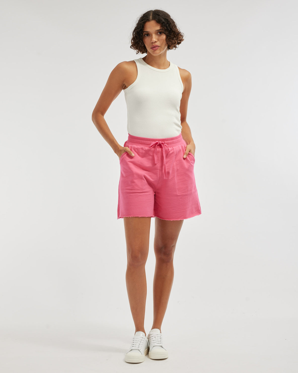 Amelius Kendall Raw Hem Short - Orchid