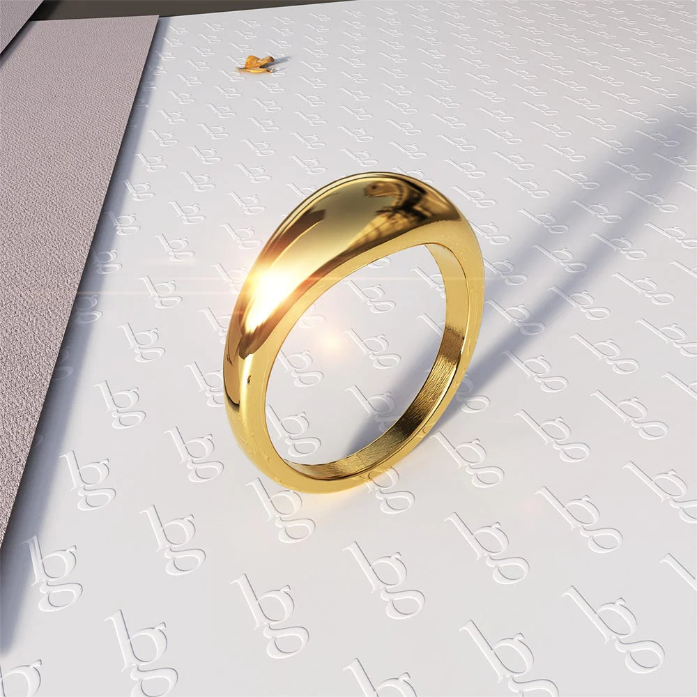 Bullion Gold Pinard Oval Ring in Gold
