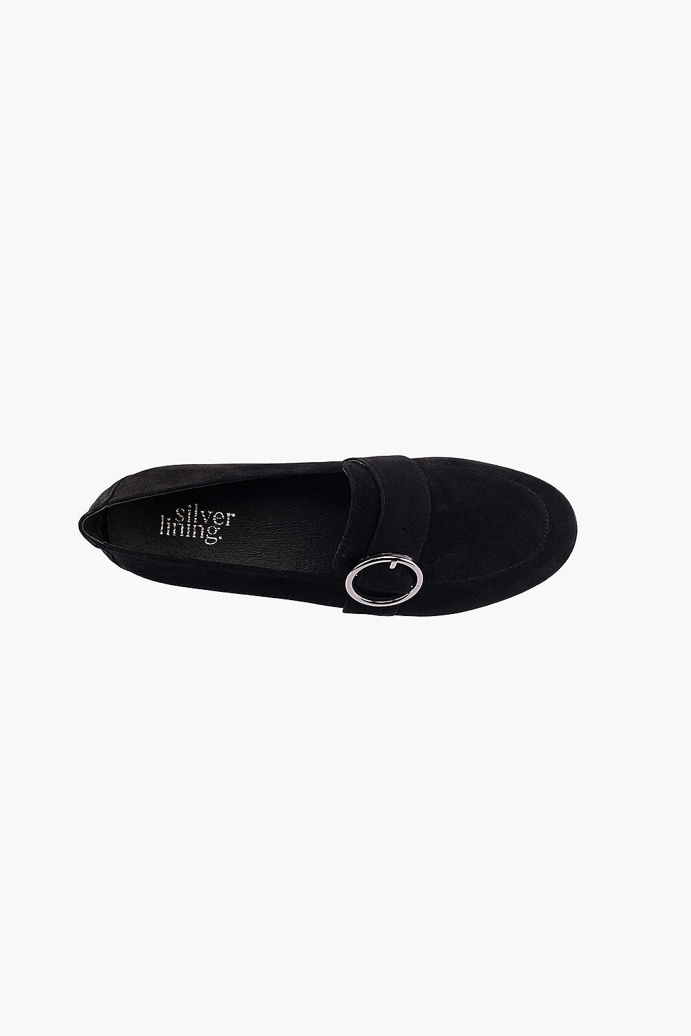 Silver Lining Elaine Black Suede