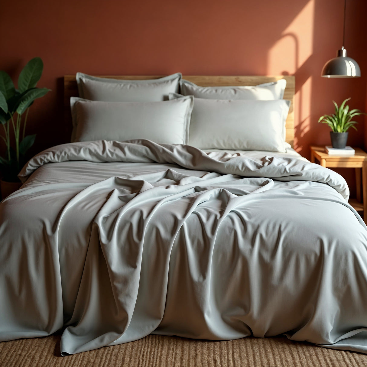 Royal Comfort Balmain 1000TC Bamboo cotton Sheet Sets- Dove