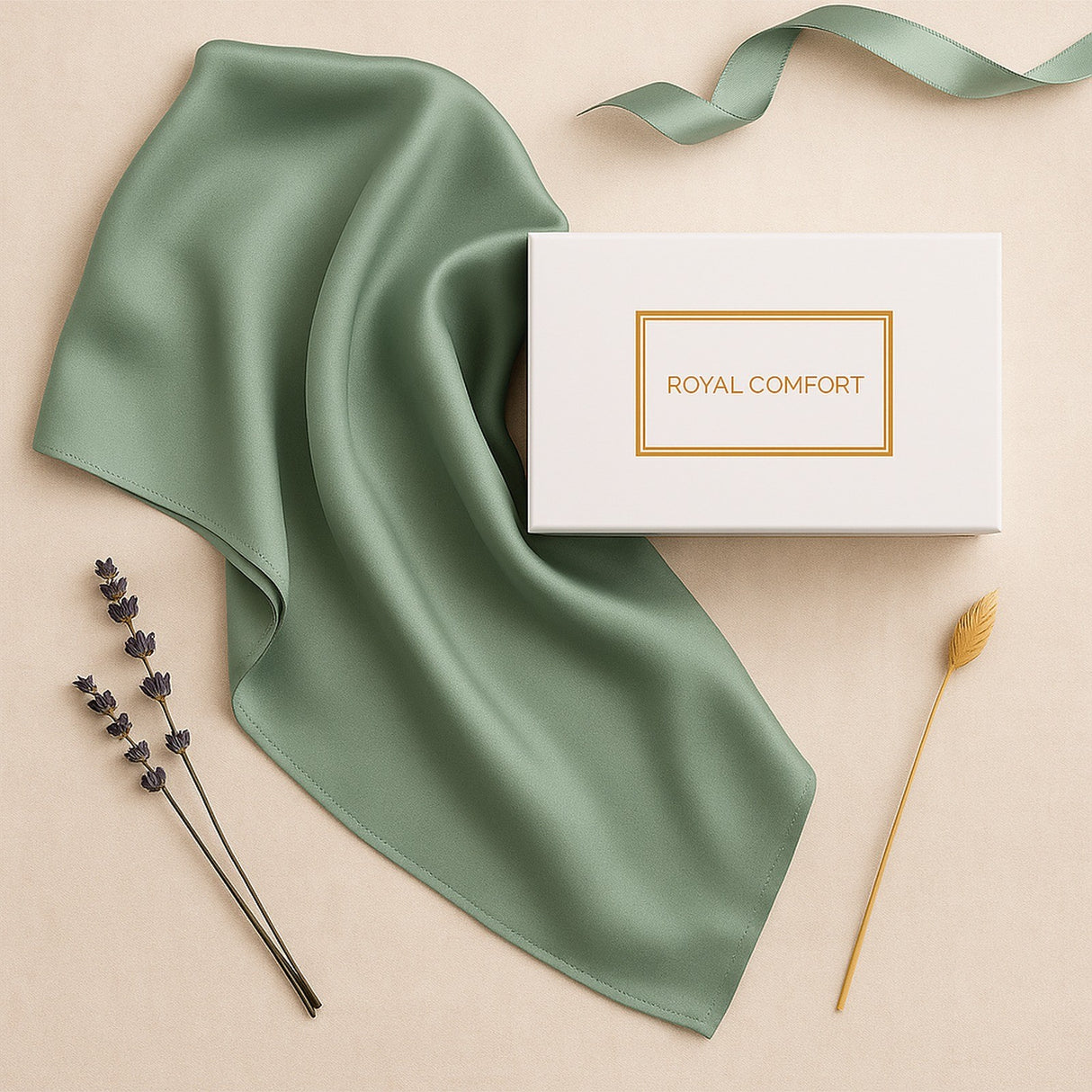 Pure Silk Pillowcase - Single Pack - Sage