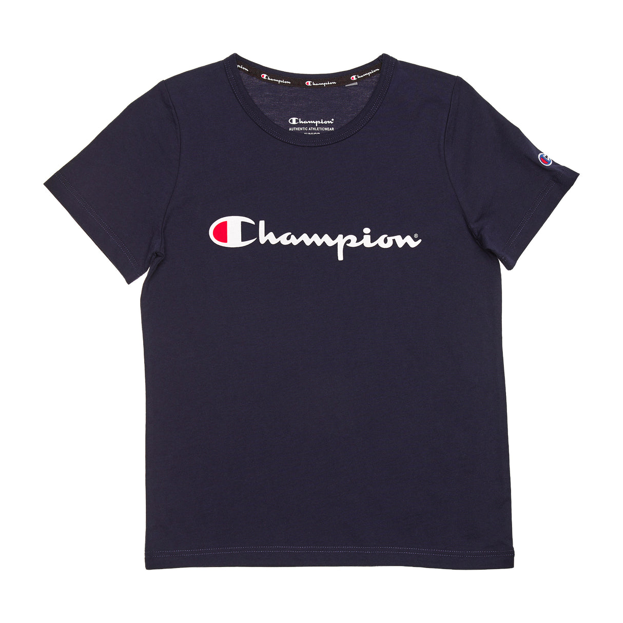 CH K SCRIPT S/S TEE - NAVY