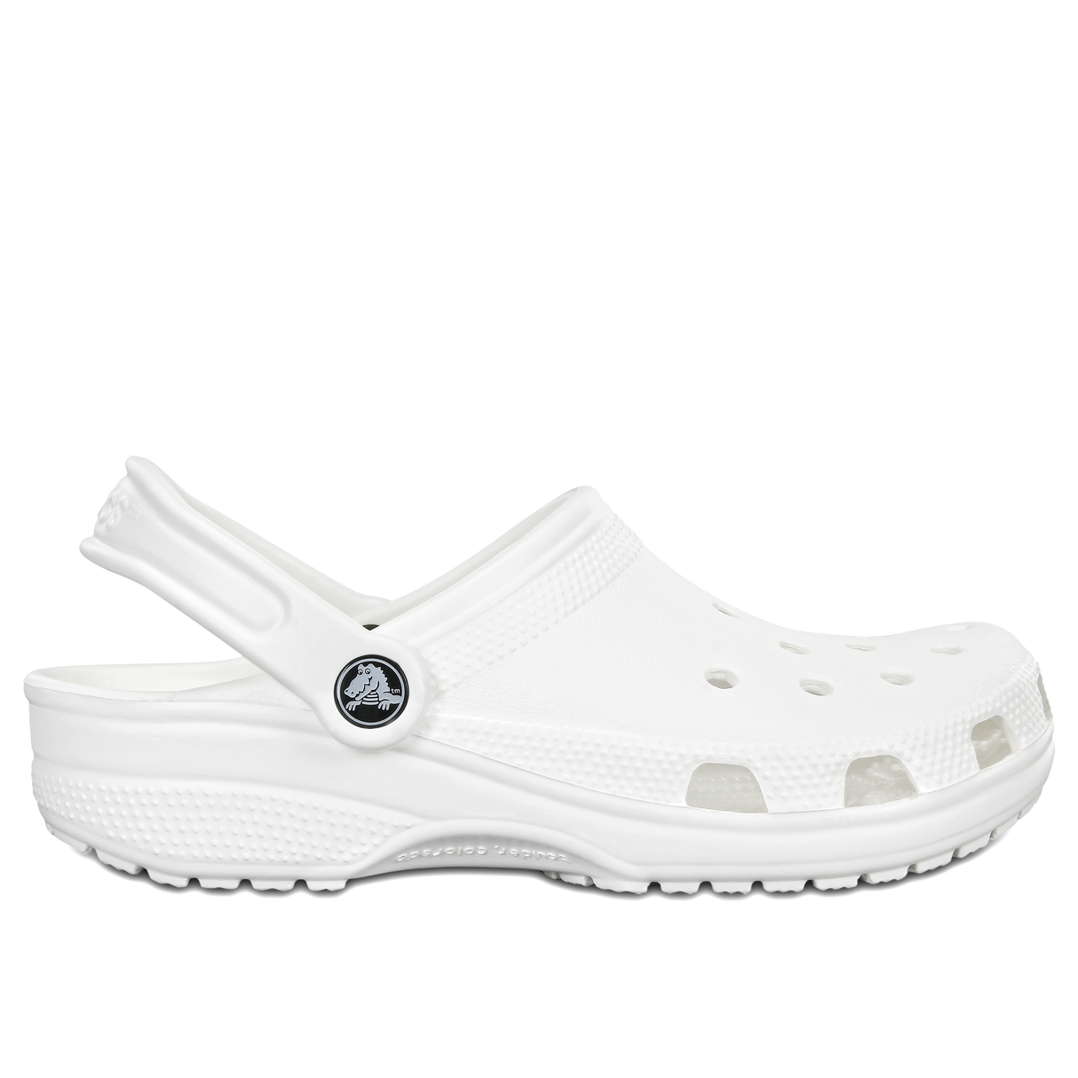 Crocs Adults Unisex Classic Clog Sandals - White