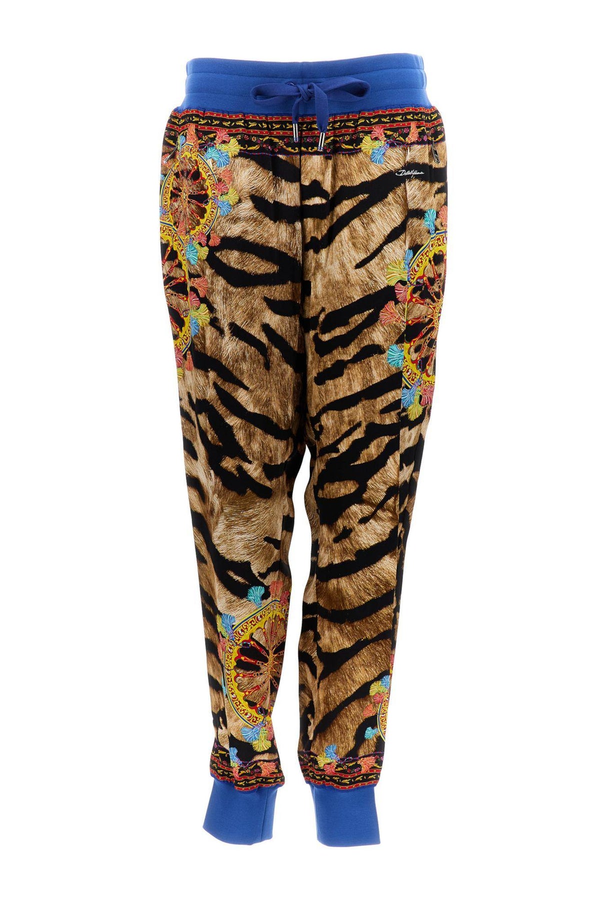 Dolce & Gabbana Men Animal Print Sport Trouser