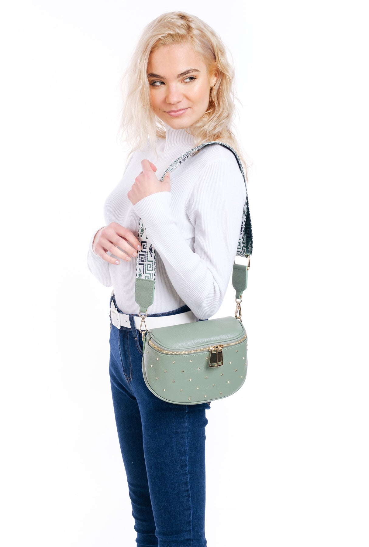 Bosccolo Shoulder Bag - Light Green