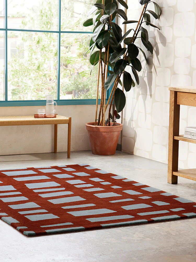 Scion Arlo - Brick 124103 Rug