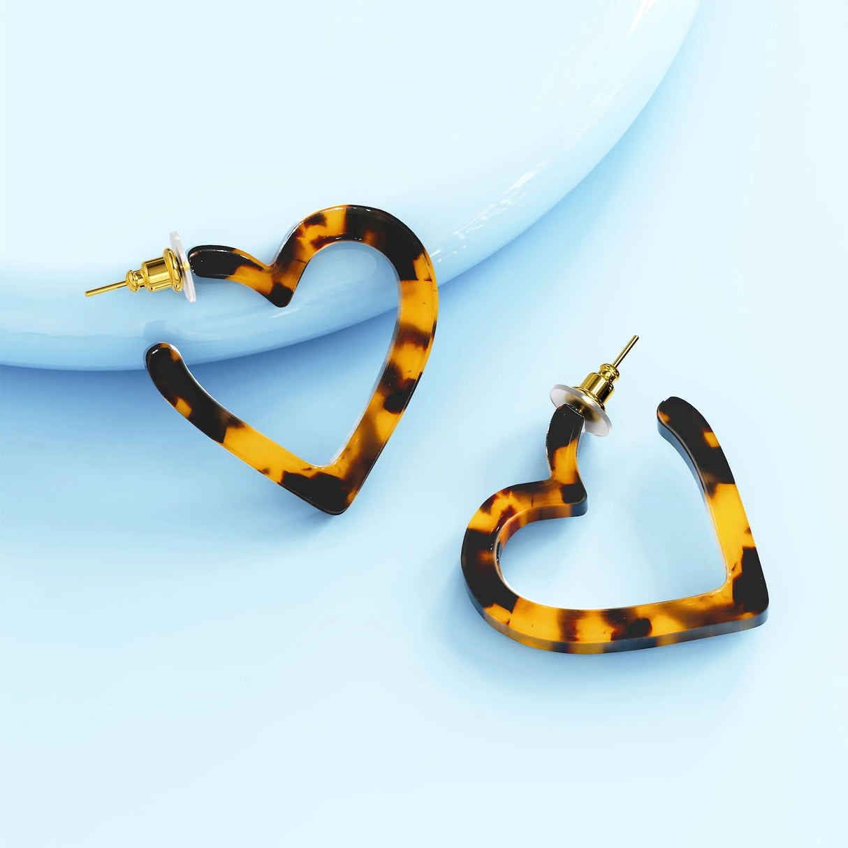 Obsession Classic Leopard Print Statement Earrings