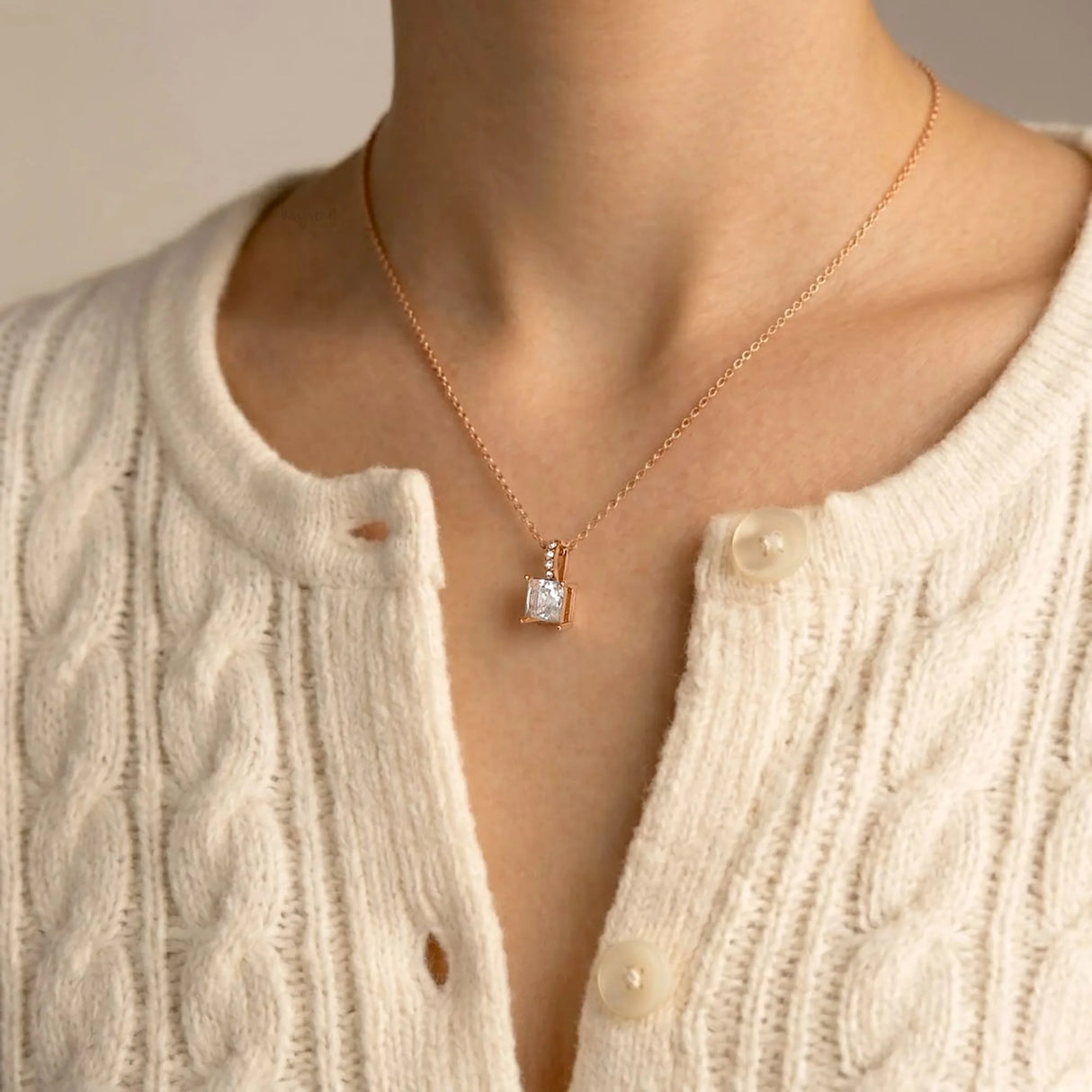 Krystal Couture The Last Chance Necklace Embellished with Swarovski Crystals
