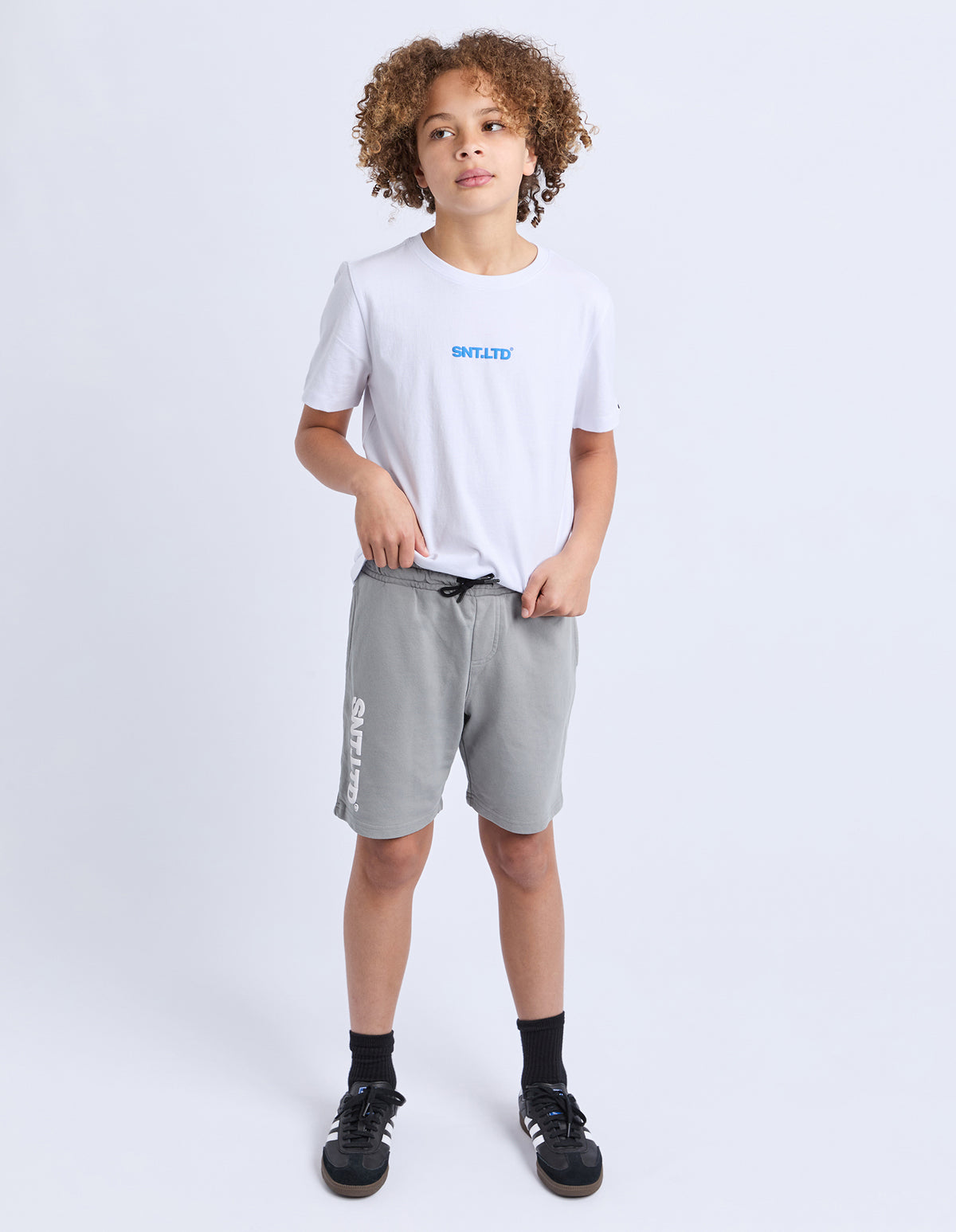St Goliath Boys Podium Fleece Short - Grey