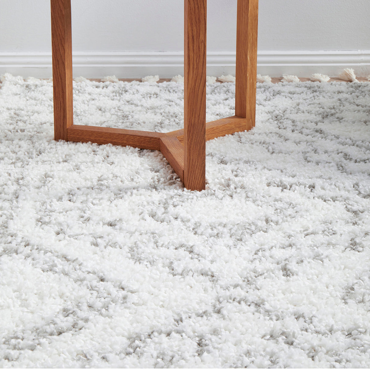 Casablanca Fez White Rug