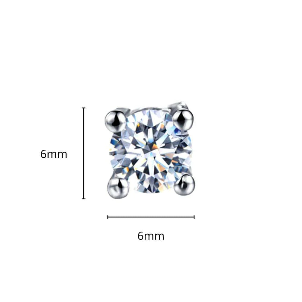 Bullion Gold Classic 4 Prong Studs