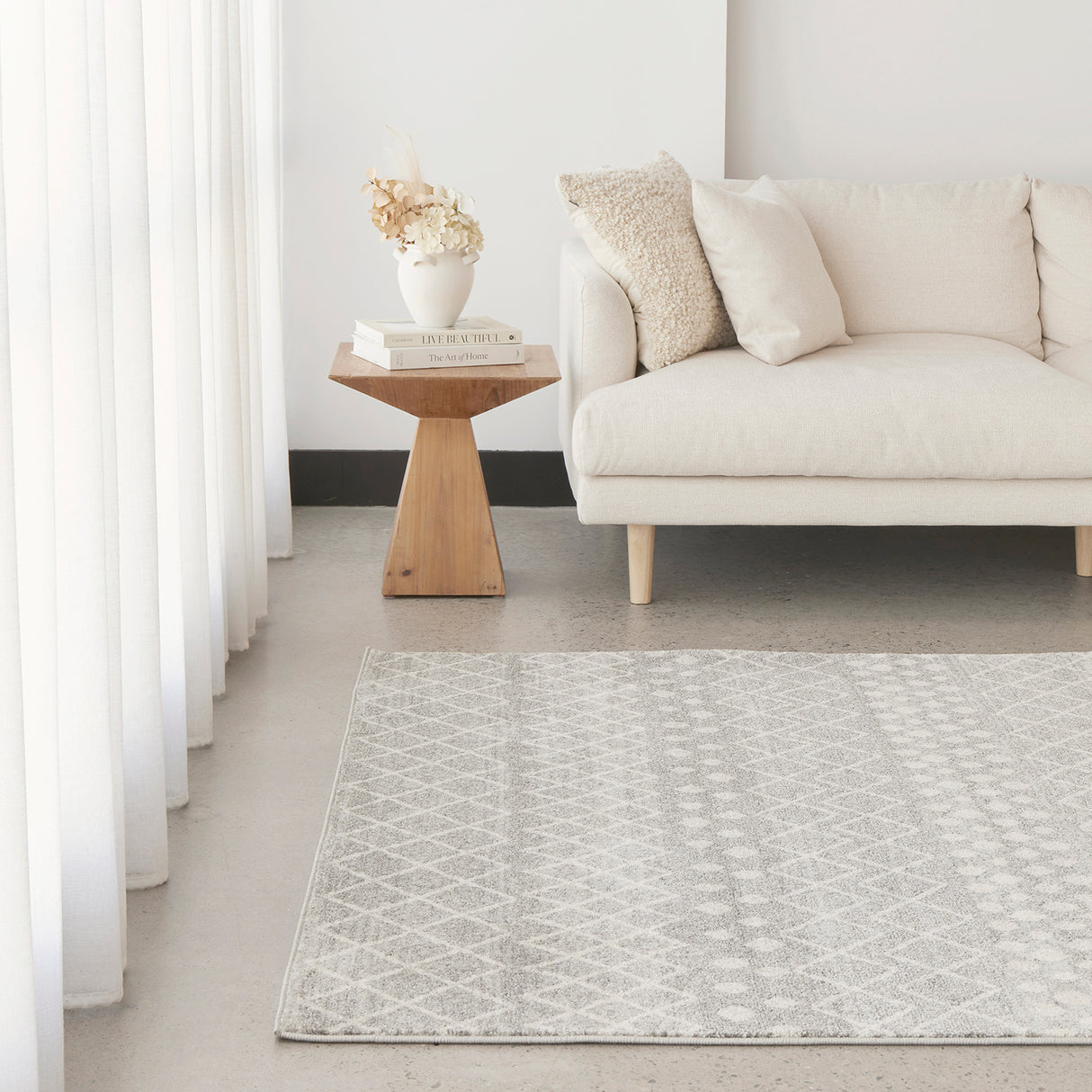 Oasis 454 Silver Rug