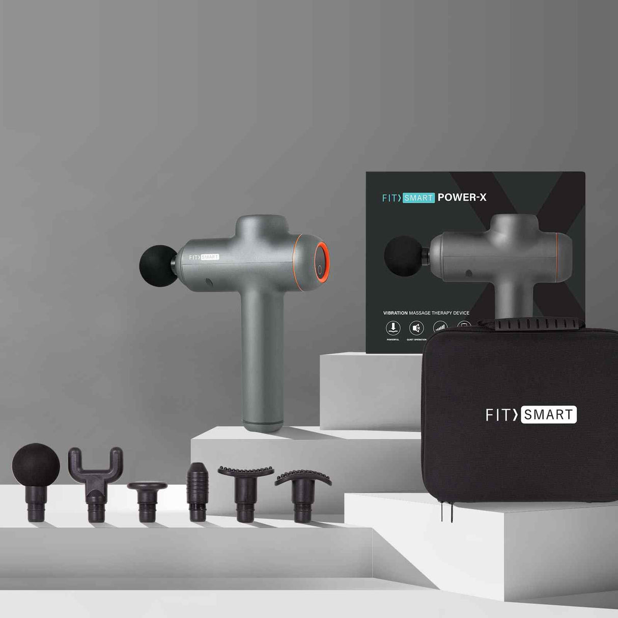 Fitsmart LED Touch Screen POWER-X Vibration Therapy Device